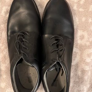 School Issue Black Oxford Shoes
